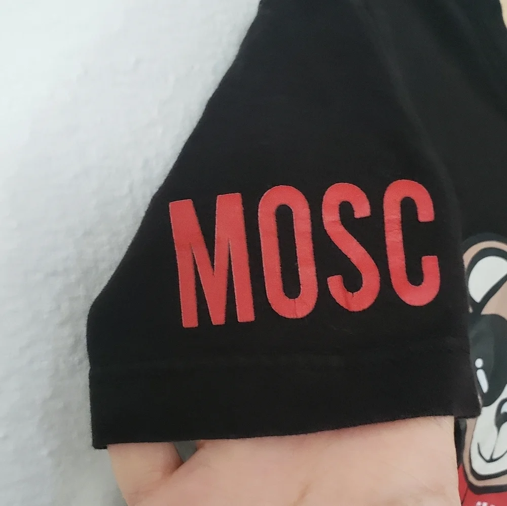 Moschino kid tee swim logo